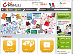 Détails : Magnet publicitaire personnalisé professionnel