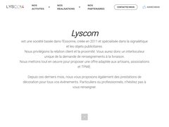 Détails : LYSCOM