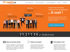 Détails : Flooptim - Location de fichier email particulier et entreprise, emailing BtoC et BtoB