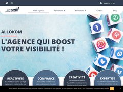 Détails : ALLOKOM - Agence social Media Paris