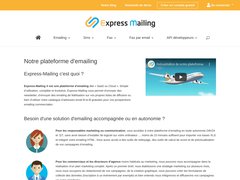Détails : Express-Mailing : Plateforme d'emailing ASP + Bases emailing gratuites