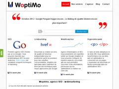 Détails : Agence de SEO et webmarketing : Woptimo