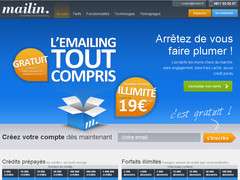 Détails : MAILIN.FR -  E-mailing & SMS marketing