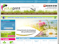 Détails : Imprimerie écologique papier recyclé : cartes, dépliants, flyers, affiches, courriers, chemises