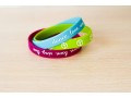 Détails : Bracelet en Silicone : vente en gros de bracelets publicitaires en silicone