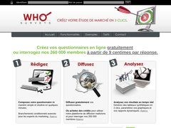WHOsurveys.com : Comment faire une étude de marché online en quelques clics